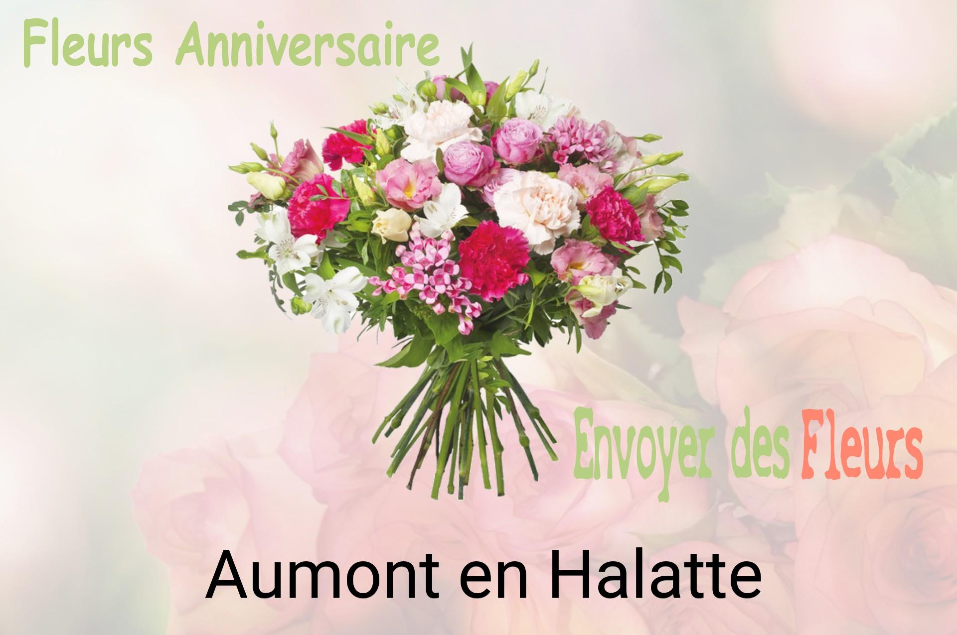 Bouquet de fleurs d’anniversaire livré à Aumont-en-Halatte